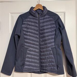 Women's Blue Puffer Jacket